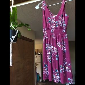 🖤Purple Floral Dress🖤